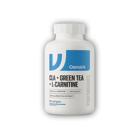 CLA + Ceai verde + L-Carnitină 90 capsule