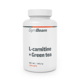 L-Carnitină + Ceai verde - GymBeam - 120 de plicuri.