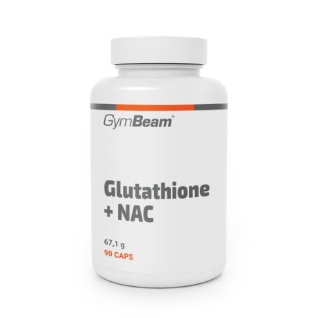 Glutation + NAC (N-acetil-L-cisteină) - GymBeam - 90 de plicuri