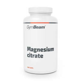 Capsule de citrat de magneziu - GymBeam - 240 de pliculețe