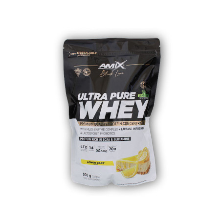 Black Line Ultra Pure Whey Protein 500g - rulou cu scorțișoară