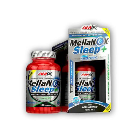 MellaNOX Sleep Plus cu capsule Suntheanine 120 - melatonină