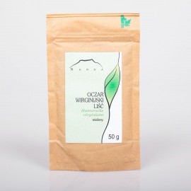 Frunze de hamamelis - Hamamelis virginiana - 50g măcinate