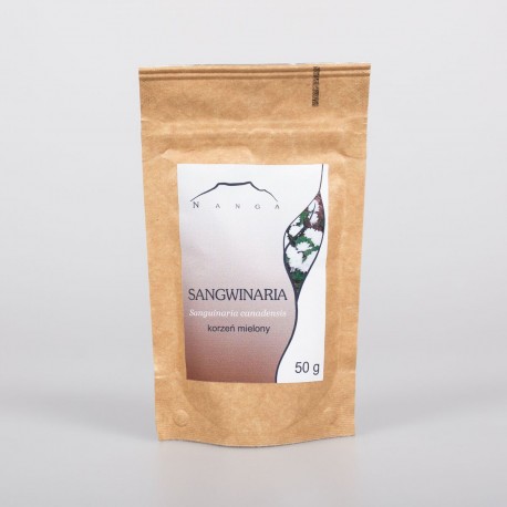 Sânge rădăcină canadiană - Sanguinaria canadensis - 50g măcinată