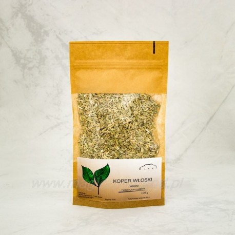 Semințe de fenicul - Foeniculum vulgare - 100g