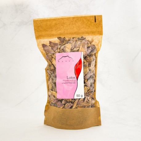 Floare roz de lotus - Nelumbo nucifera - 50g întreg