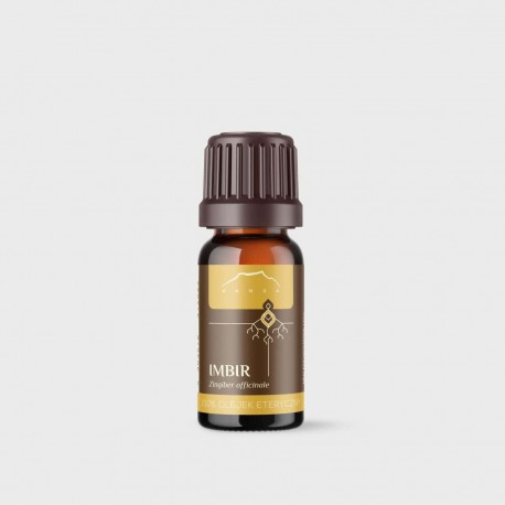 Ulei de ghimbir - 100% ulei esențial - 10ml - Zingiber officinale