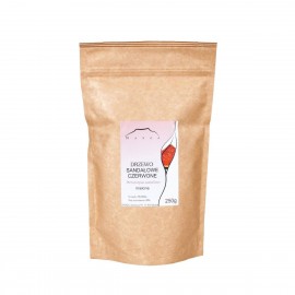 Lemn de santal, roșu - Pterocarpus santalinus - 250g măcinat