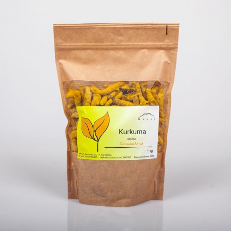 Rizom de turmeric - Curcuma longa - 1kg întreg
