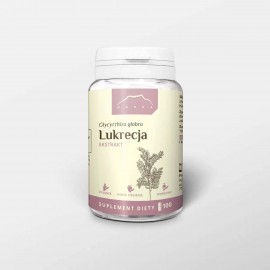 Lemn dulce - extract în capsule 500mg 100 capsule - Glycyrrhyza glabra