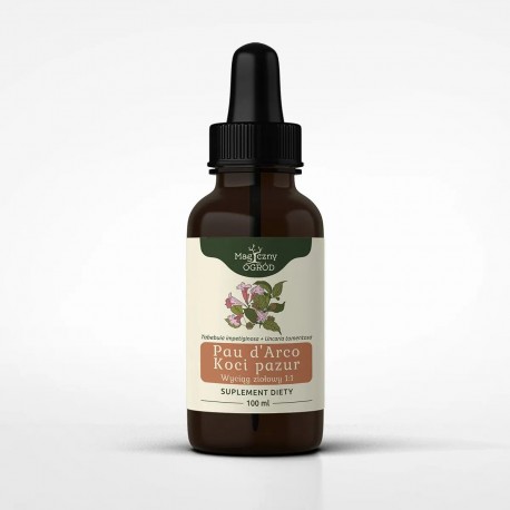 Gheara pisicii Pau dArco Tinctură Lapacho 1:1 - 100ml