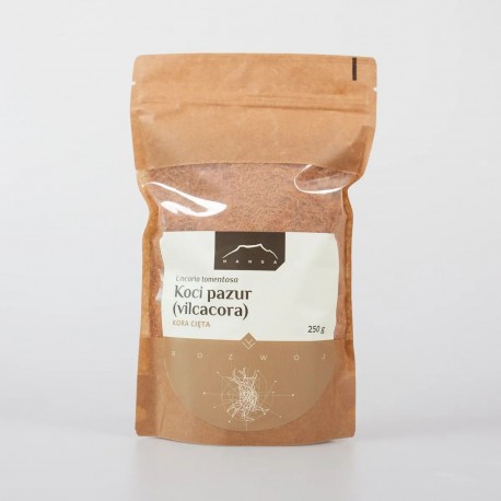 Scoarță de gheară de pisică (Vilcacora) - Ucaria tomtentosa, Una de gato - 250g tocat