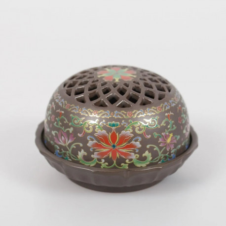 Arzător de tămâie lotus roșu