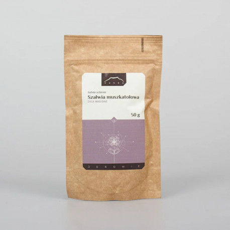 Salvie - Salvia sclarea - 50g măcinată