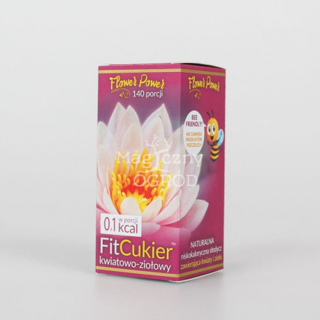 FitFlower a bylinný cukor - dávkovač 70 g