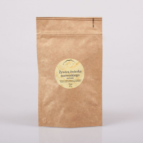 Rășină de molid norvegian - 25g raw