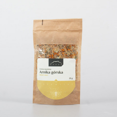 Arnica montana - 25g FLOARE ÎNTREAGĂ