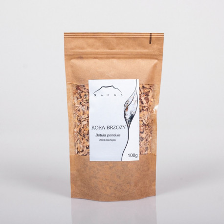 Coajă de mesteacăn (cules manual) - 100 g măcinată