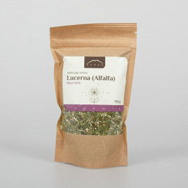 Iarbă de lucernă - 100 g tăiată