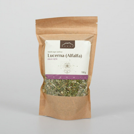 Iarbă de lucernă - 100 g tăiată