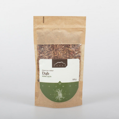 Coajă de stejar - 100 g măcinată