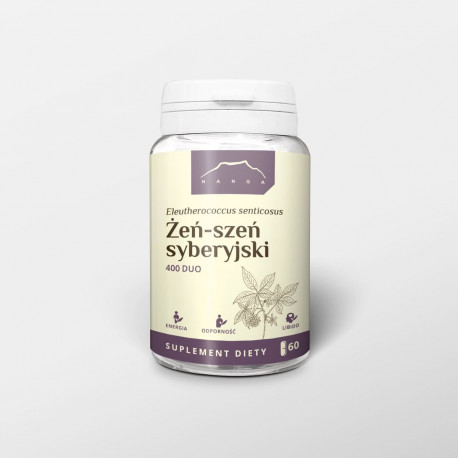 Capsule de ginseng siberian x 400mg - *200*
