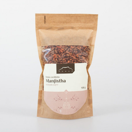 Rubia cordifolia - manjistha - 100 g tăiată