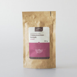 Glucomanan de konjac - 100 g măcinat