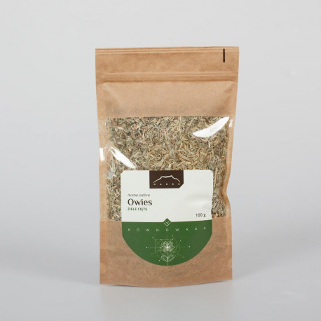 Plantă de ovăz - 100 g tocate