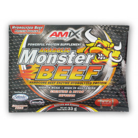 Anabolic Monster BEEF 33g Acțiune - Vanilie-Lime