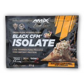 Black Line Black CFM Isolate 35g acțiune - înghețată cu caramel sărat