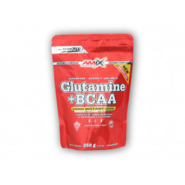 L-Glutamină + BCAA 250g plic - lămâie proaspătă