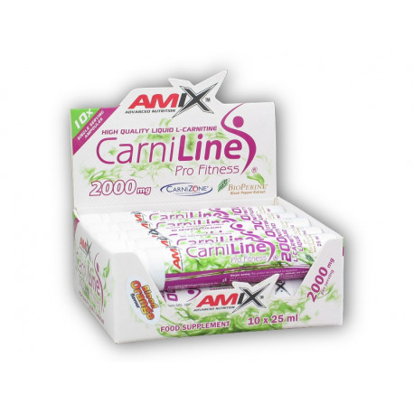 CarniLine 2000mg + BioPerine 10 fiole 25ml - vișine