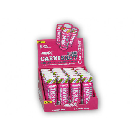 CarniShot 3000 Cutie 20x60ml - Lămâie
