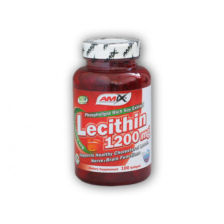 Lecitină 1200 mg 100 capsule moi
