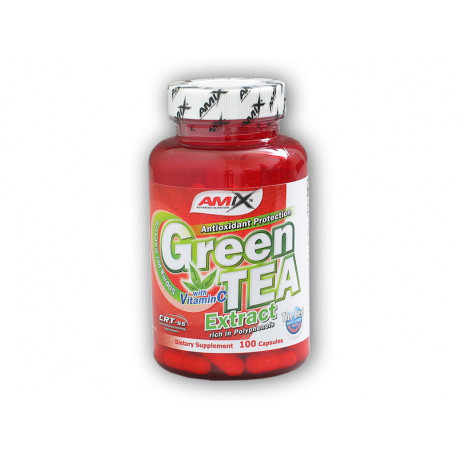 Extract de ceai verde cu vitamina C 100 capsule