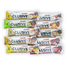 Baton proteic exclusiv 85g - Migdale duble cu ciocolată olandeză