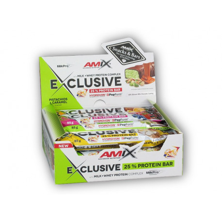 12x Baton proteic exclusiv 85g - Cafea cu ciocolată Moca