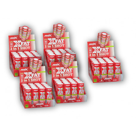 4x X-Fat 2 în 1 Cutie 20x60ml + 1x GRATUIT - Fructe