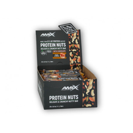 25x Nuci proteice crocante 40g MIX - Nuci și fructe