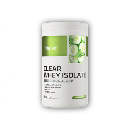 Izolat clar whey 400g - castravete cu mentă