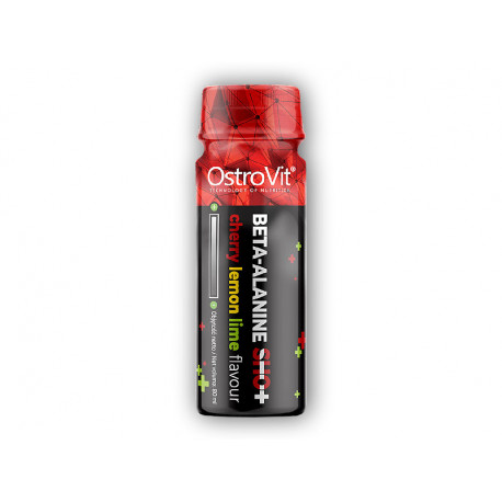 Shot de beta alanina 80ml - cireșe-lămâie-lime