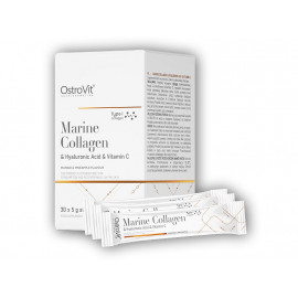 Colagen marin + acid hialuronic + vitamina C 30 x 5g cutie