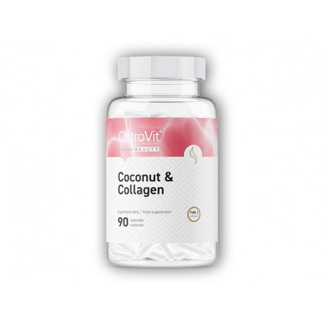 Colagen marin + ulei MCT din nucă de cocos 90 capsule