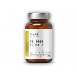 Pharma Vitamina D3 4000 UI + K2 MK-7 90 comprimate