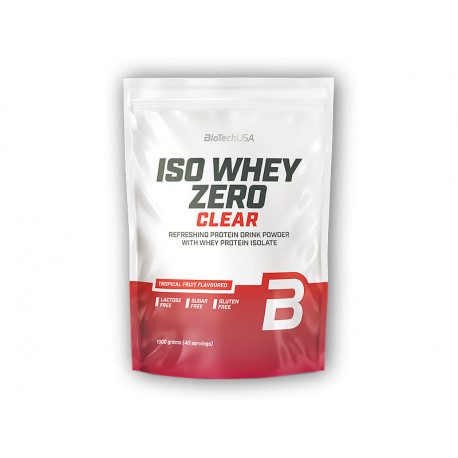 Iso Whey Zero Clear 1000g - fructe roșii