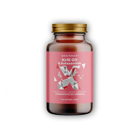 Ulei de krill cu astaxantina 500mg 100mg Capsule moi