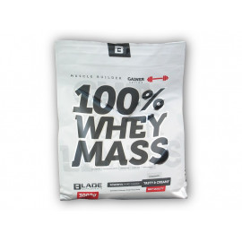 BS Blade 100% Whey Mass Gainer 3000g - căpșuni