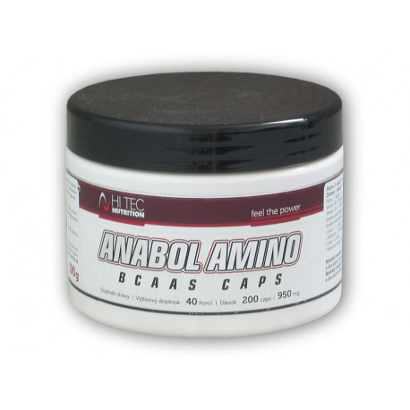 Anabol Amino BCAA cu 200 capsule