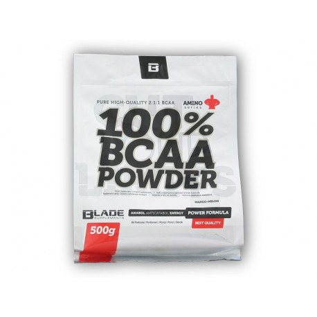 BS Blade 100% BCAA 2:1:1 pudră 500g - mango-pepene galben